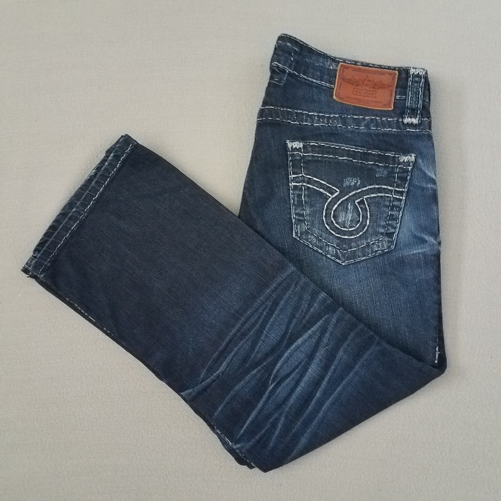 Big Star Miki Crop W/Omega Pocket Sz 28